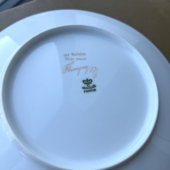 Guy Thirion Limoges France Chastagner Plate Paris Masquerade Fevrier February - Picture 5 of 5